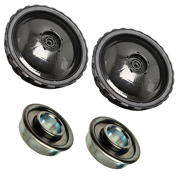 Kit Rodas Traseira 12"+ ROLAMENTOS CORTADOR  MGV 226T Vonder