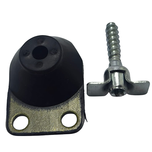 Amortecedor Chapa Suporte + Parafuso para Motosserra ST 038/380/381/382