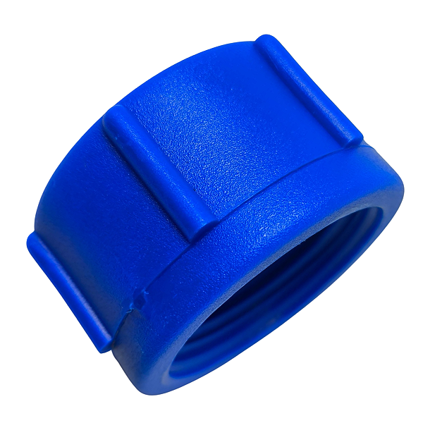 TAMPAO PLASTICO TRANSFERIDOR SULINOX C/ ROSCA 1 AZUL 50150192