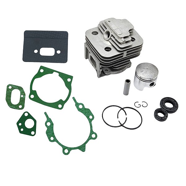 Kit Cilindro+Juntas+Retentor Para Roçadeiras Importadas 43cc