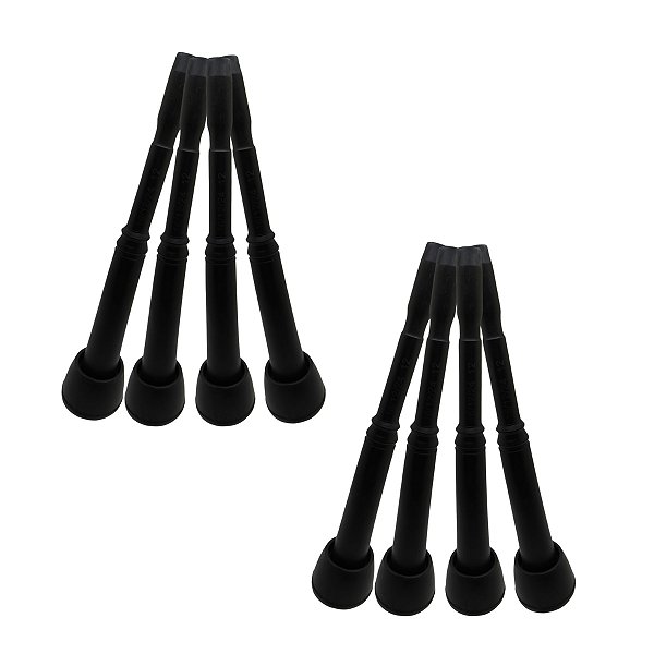 2 Jogos de Teteiras Insuflador Flex 9,5mm Univesal Ordenha