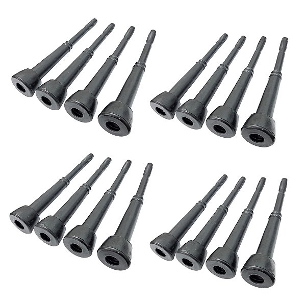 Kit 4 Jogos De Teteiras Insuflador Ordenha Flex 9,5mm