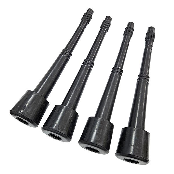 Teteira Insuflador Borracha 9,5mm Mod Bosio Ir 2 Aneis