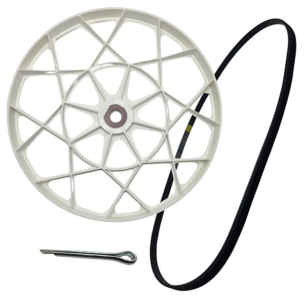 Polia + Correia 880 Lavadoras Colormaq Lcm Lcs Lcb 9kg 20kg