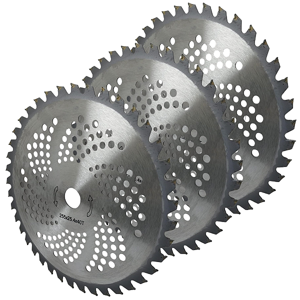 Lamina Circular Para Rocadeiras 40 Dentes Videa Furo 1 3und