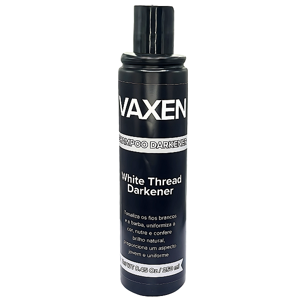 Shampoo Darkener Escurecedor De Cabelos Brancos e Grisalhos 250ml Profissional