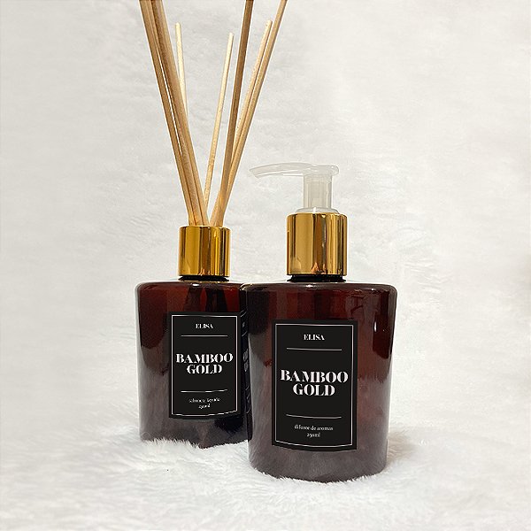 Kit Bamboo Difusor + Sabonete Líquido