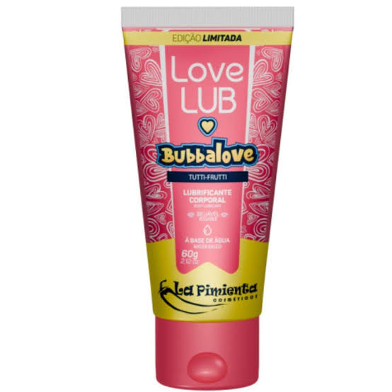 @ Love Lub Bubbalove Lubrificante Corporal Beijável - La Pimienta - 60g