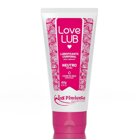 @ Love Lub Lubrificante Corporal Neutro - La Pimienta - 60g