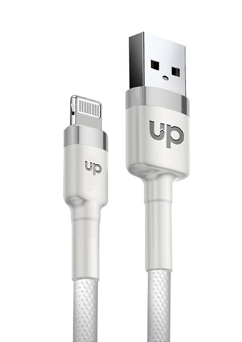ONLINE - U P - Cabo iPhone / USB - branco