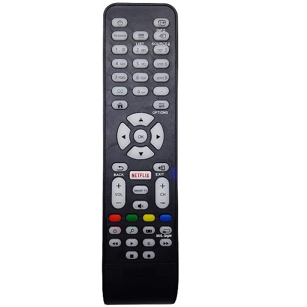 Controle Remoto TV AOC Função Netflix LE-7463