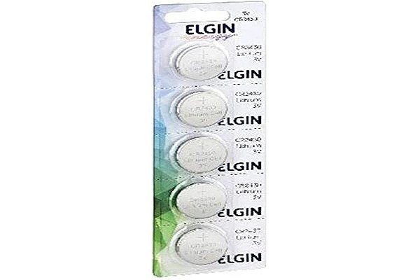 BATERIA de LITIO CR2430 C/5 82304, Elgin