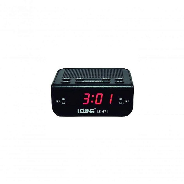 RADIO COM RELOGIO ALARME