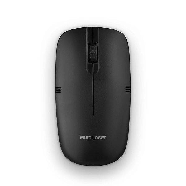Mouse Sem Fio 2.4GHZ USB Preto - MO285