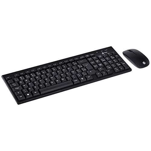 TECLADO E MOUSE SEM FIO USB DYNAMIC CORP ABNT2/1600 DPI PRETO - CMW200