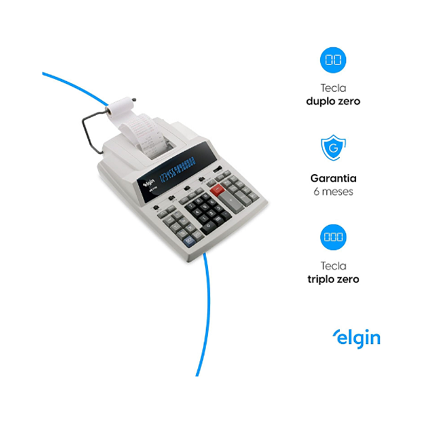 Calculadora Eletrônica de Mesa 14 Dígitos MB 7142 Elgin