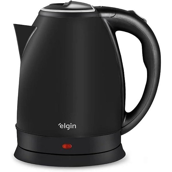 Chaleira Elétrica Elgin Inox Preta 2 Litros - 127V