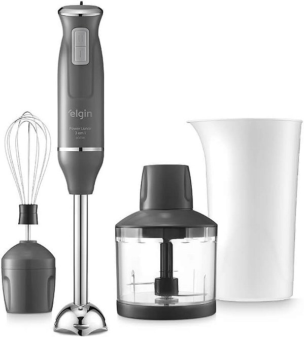 Mixer Power Inox 3 em 1 - 600W Elgin Lunar - 220V