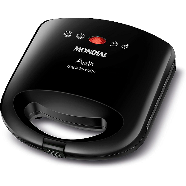 Sanduicheira Pratic Grill Mondial SN-01 – 2 em 1 - 220V