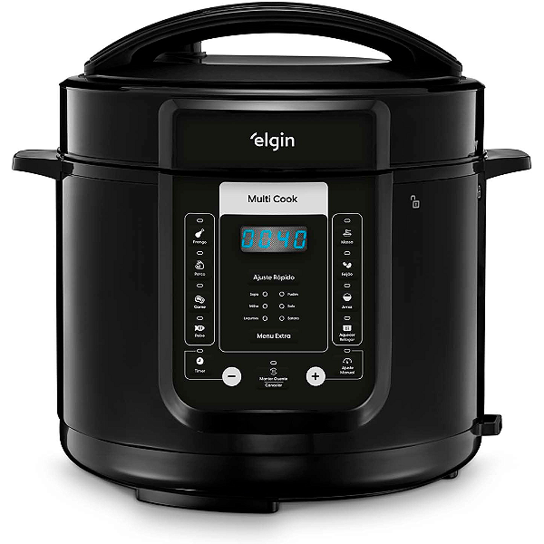 Panela de Pressão Digital Elétrica Multi Cook 5L Elgin 900W 127V