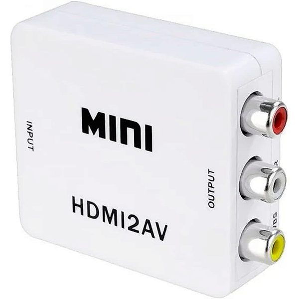 Conversor HDMI para AV (RCA) Full HD 1080P Exbom CC-HA1K