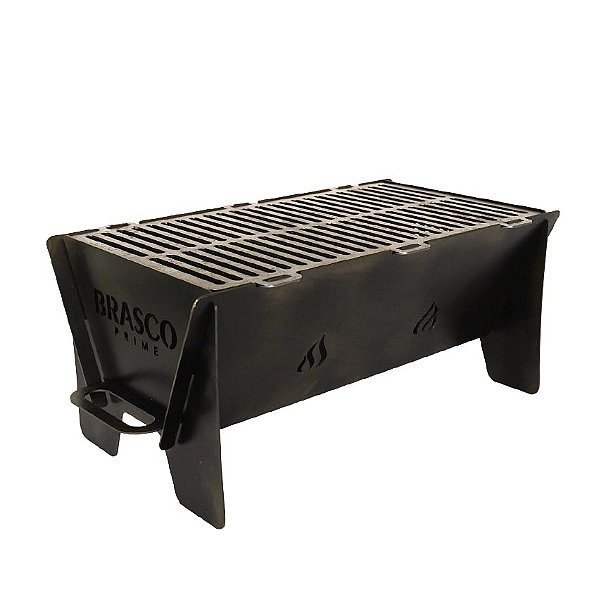 Churrasqueira Portátil Compacta- Mini Parrilla HAPPY - Sem Bag