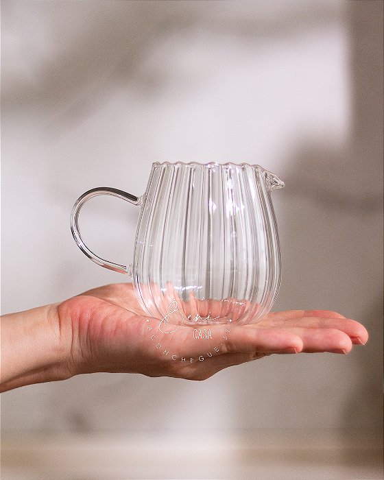 Leiteira Vidro Borossilicato  330ml