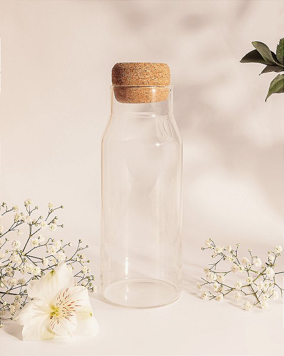 Garrafa Vidro Tampa Cortiça 700ml