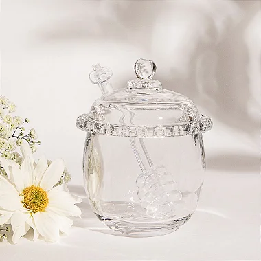 Meleira Vidro Cristal Coração