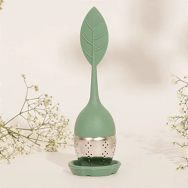 Infusor Chá Silicone Verde