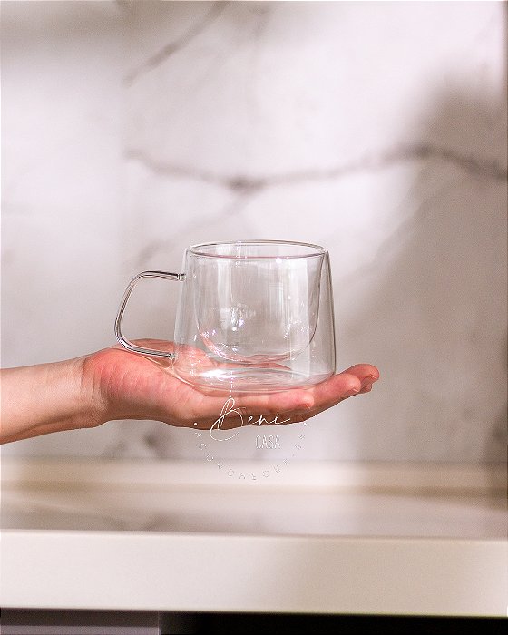 Caneca Dupla Parede 180ml