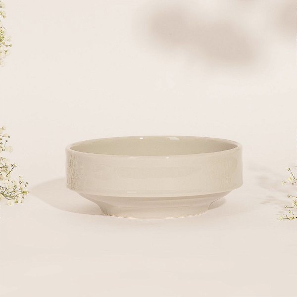 Bowl Cerâmica Vadim Cinza Claro