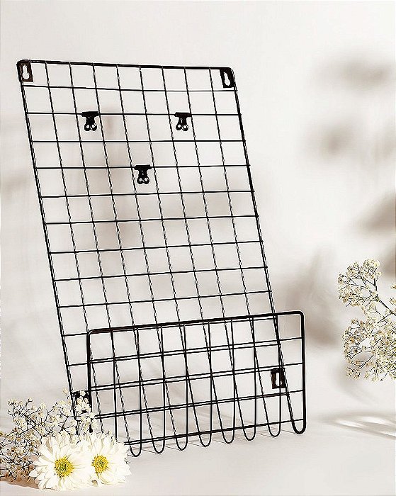 Mural Metal Preto