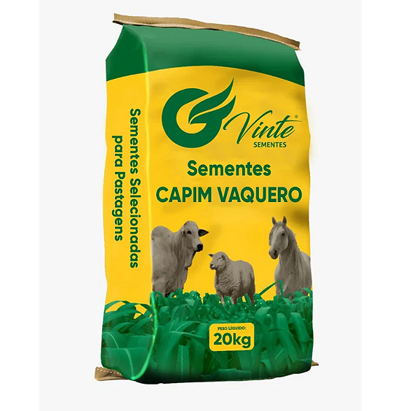 Sementes De Capim Vaquero - Pacote Com 3 Kg