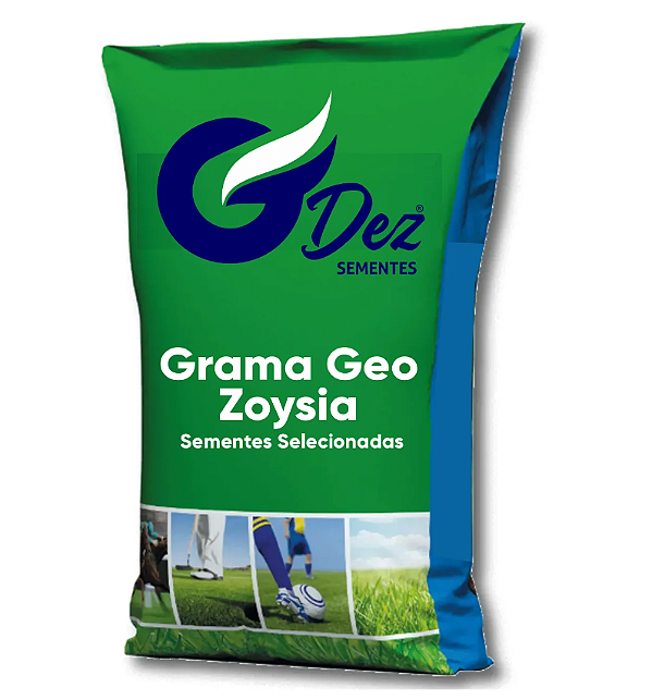Semente De Grama Geo Zoysia 20 Kg