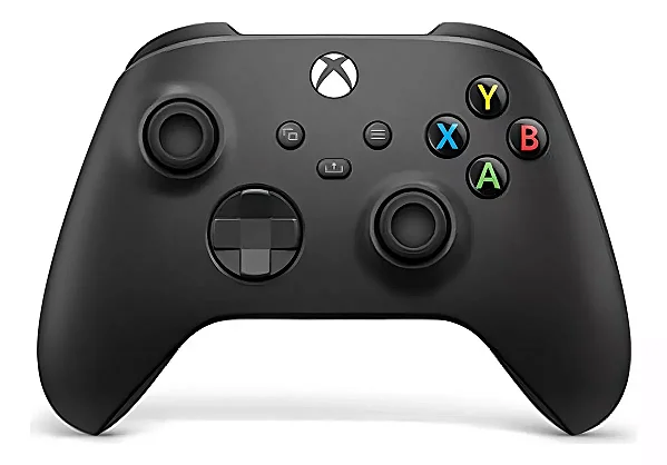 Controle Sem Fio Microsoft Xbox Wireless Carbon Black Compatível com Series X|S e PC