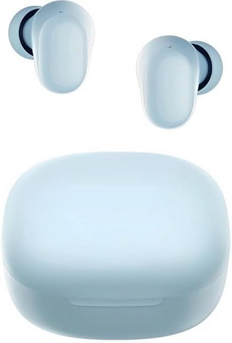 Fone de Ouvido Bluetooth Mi Buds 6 Play TWS 5.4 Sem Fio Xiaomi Dots Azul – Som Estéreo, Microfone, Bateria de Longa Duração