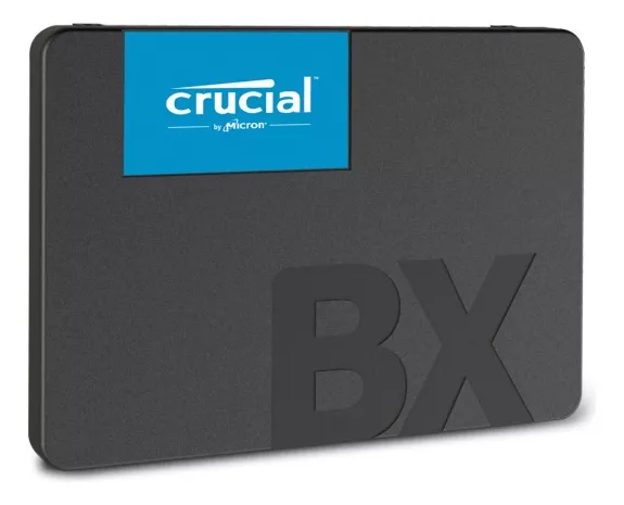 SSD Interno Crucial 120GB BX500 SATA 2.5" 3D NAND 6Gb/s CT120BX500SSD1 Preto – Alta Performance e Velocidade para PC e Notebook