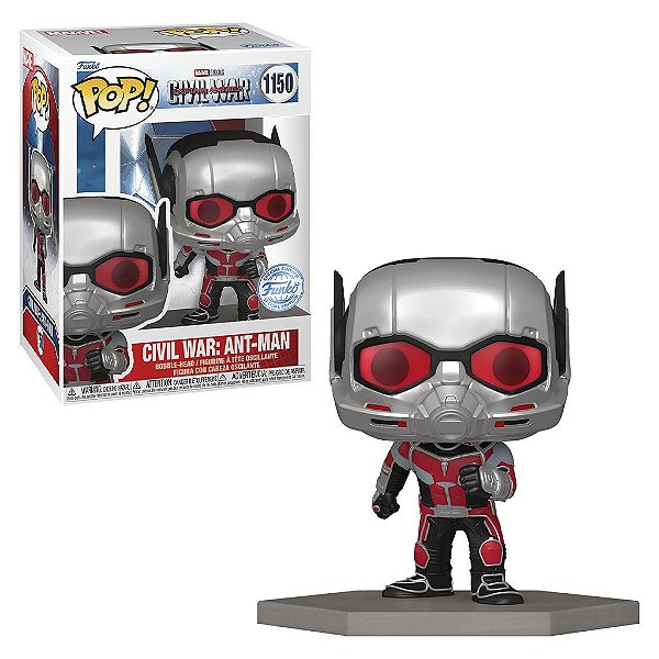 Funko Pop Civil War Ant Man 1150 Exclusivo