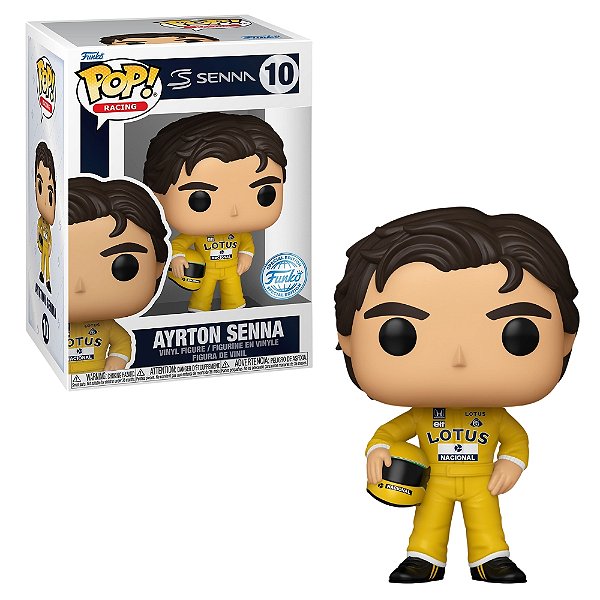 Funko Pop Ayrton Senna Racing Lotus