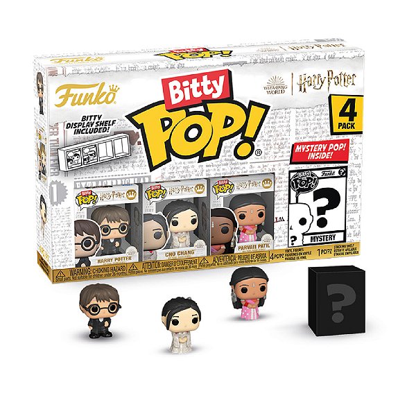 BITTY POP Harry Potter and the Goblet of Fire Harry - Cho Chang - Parvati Patil