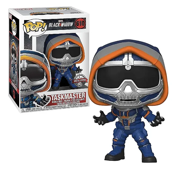 Funko Pop  Marvel Black Widow  Taskmaster 610  Exclusivo