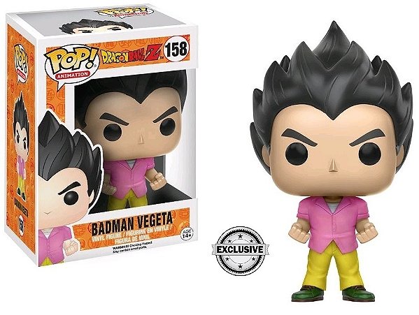 Funko Pop  Dragon Ball Z  Badman Vegeta 158  Exclusivo