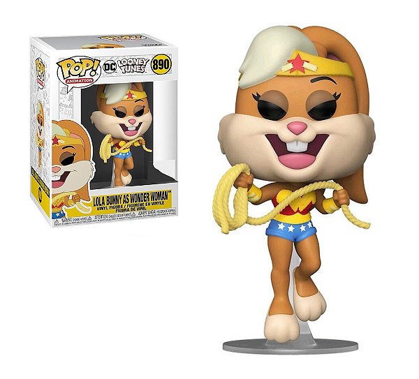 Funko Pop DC Looney Tunes - Lola Bunny As Wonder Woman 890 Exclusivo