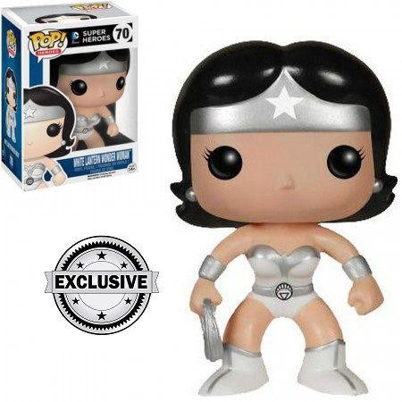 Funko Pop DC Super Heroes White Lantern Wonder Woman 70 Exclusivo