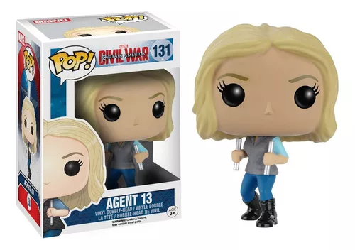 Funko POP Marvel Civil War Agent 13 131