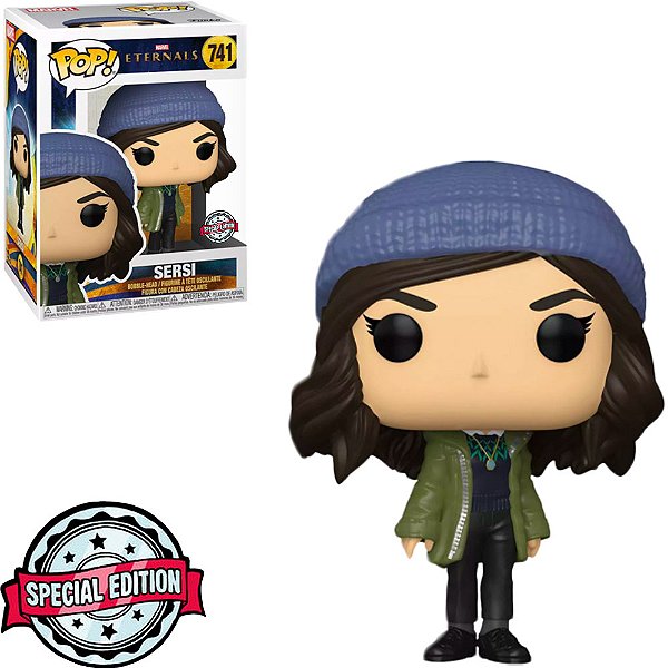 Funko Pop Marvel Eternals Sersi 741 Exclusivo
