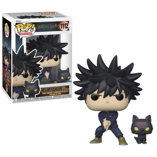 Funko Pop Jujutsu Kaisen Megumi Fushiguro With Divine Dog 1112
