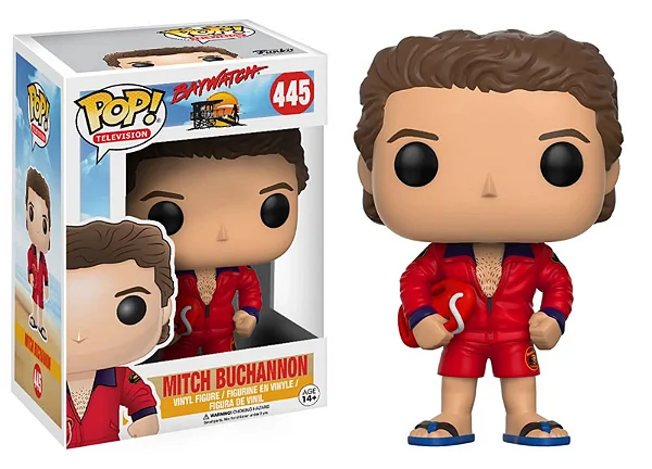 Funko Pop Baywatch Mitch Buchannon  445