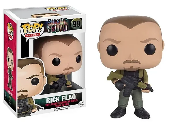 Funko Pop Suicide Squad Rick Flag 99